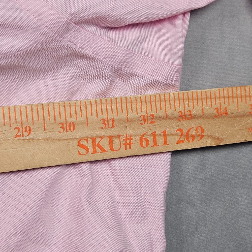 NEW Brooks Brothers Button Down Shirt Mens 4XLT Pink Non-Iron Stretch Cotton - Picture 8 of 11